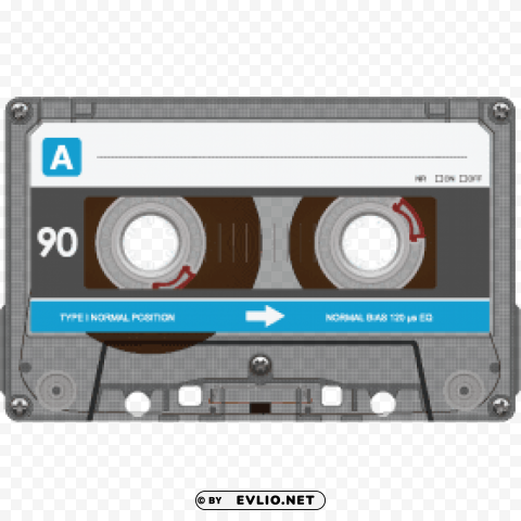 audio cassette blue Transparent PNG graphics complete archive
