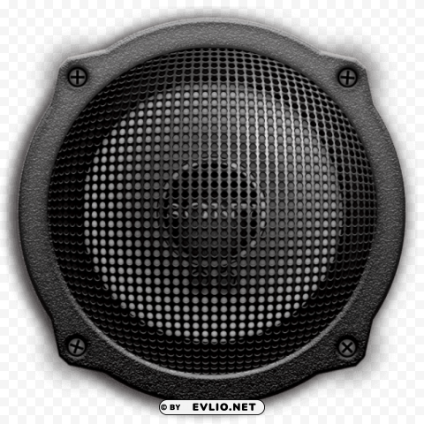 audio speaker woofer High Resolution PNG Isolated Illustration