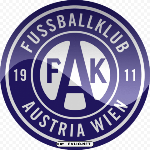 austria vienna football logo Free PNG file