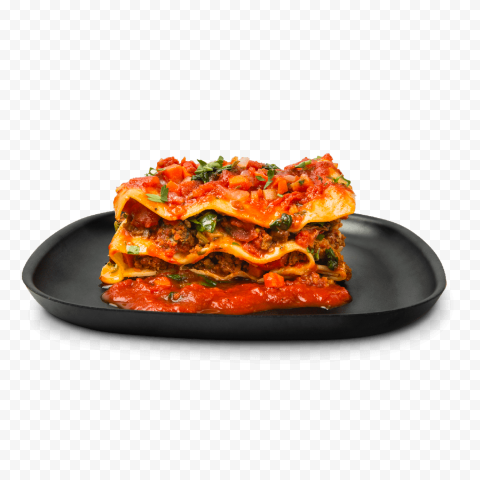 Authentic Italian Lasagna Bolognese PNG images alpha transparency - Image ID 15209753