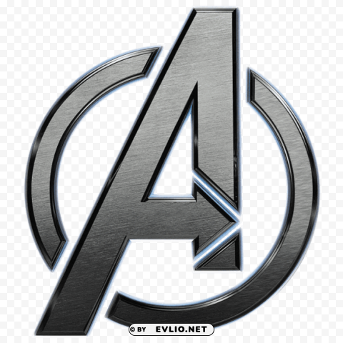 avengers logo Isolated Element in HighQuality PNG