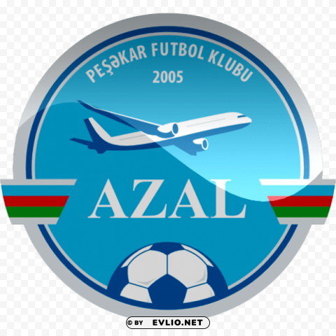azal pfk football logo PNG files with transparent backdrop complete bundle