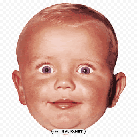 baby face PNG transparent images for websites