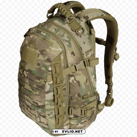 backpack outdoor Isolated Character on Transparent PNG