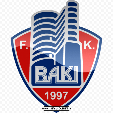 baku fk football logo PNG transparent design diverse assortment