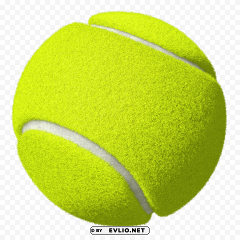 ball tennis ClearCut Background PNG Isolated Item