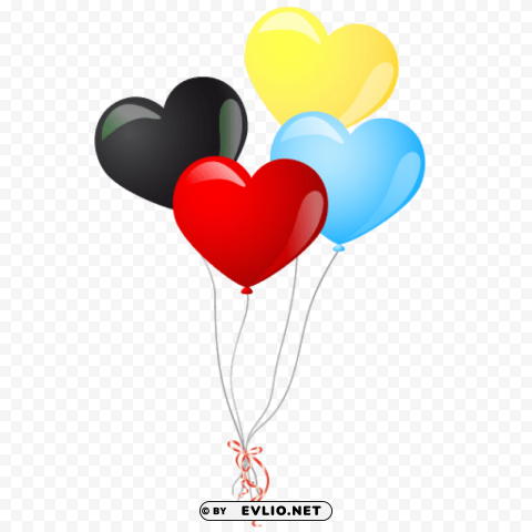 balloon's PNG Isolated Illustration with Clarity clipart png photo - 4d9a1795