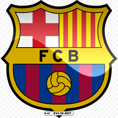 barcelona fc logo PNG Graphic with Clear Background Isolation