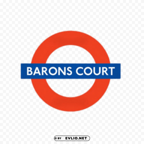 barons court Isolated Icon on Transparent PNG