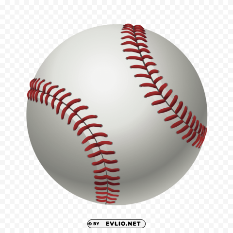 baseball Isolated Artwork on Transparent Background PNG
