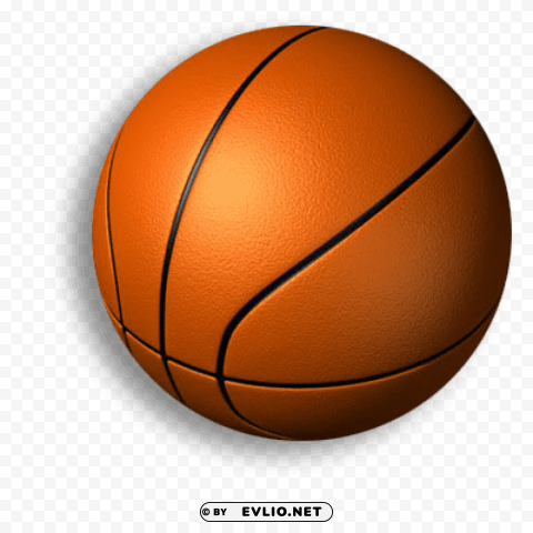 Basketball Isolated Graphic On Clear Transparent PNG