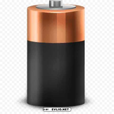 battery large Transparent PNG Isolated Item with Detail