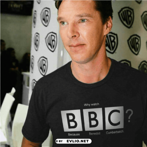 bbc because benedict cumberbatch Isolated Item in HighQuality Transparent PNG