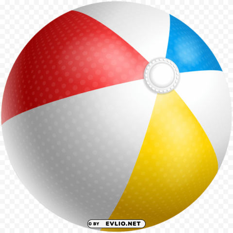 beach ball transparent PNG files with transparency