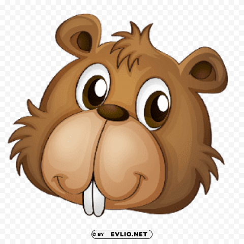 beaver face PNG free download