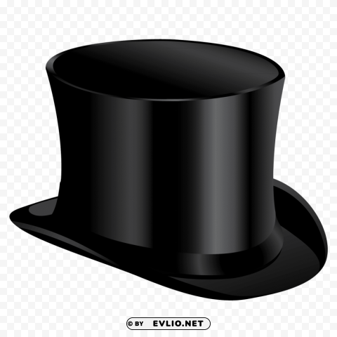 black cylinder hat PNG with no cost