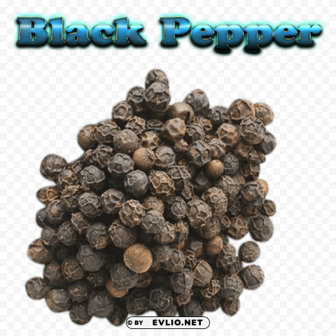 black pepper free PNG transparent graphics for download