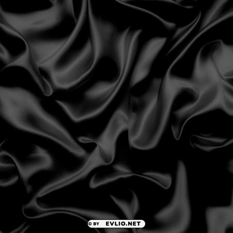 black satin fabric texture Transparent PNG images for printing
