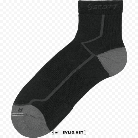 Black Socks Free Transparent Background PNG