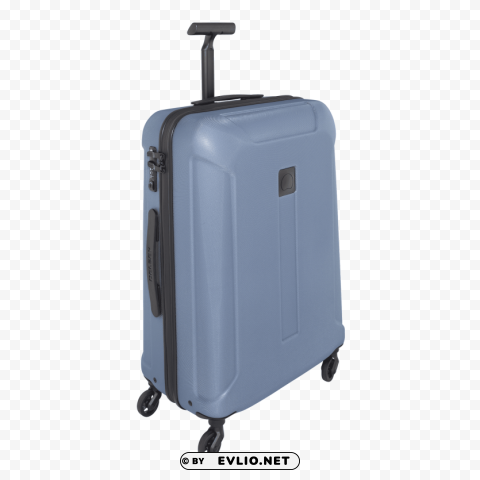 blue luggage Isolated Icon on Transparent PNG