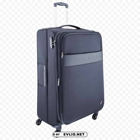 blue luggage Isolated Item with HighResolution Transparent PNG