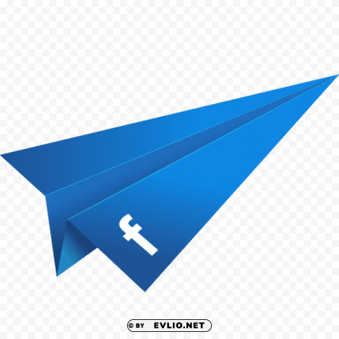 blue paper plane PNG images for banners