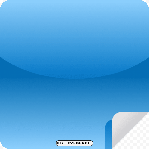 blue sticky notes Clear PNG image