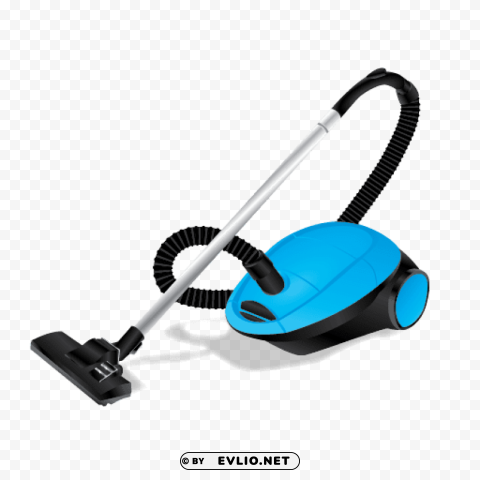 Blue Vacuum Cleaner PNG For Blog Use