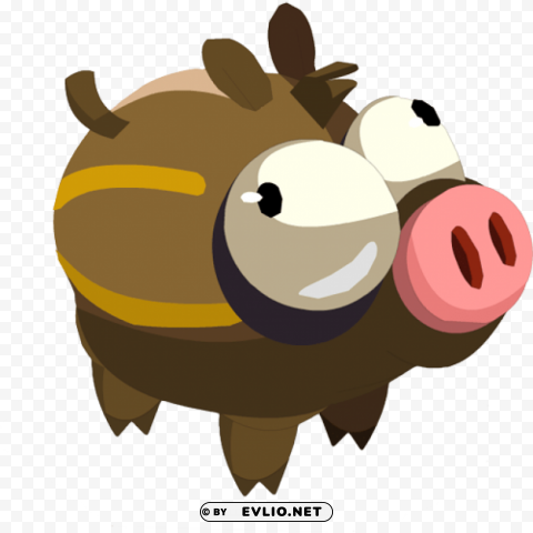 boar Isolated Design Element in Transparent PNG