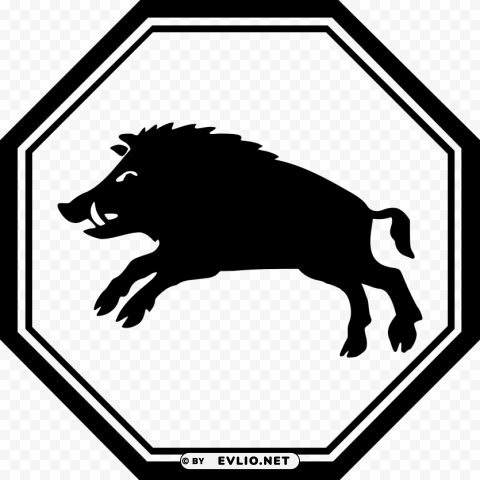 boar Isolated Graphic on HighQuality Transparent PNG