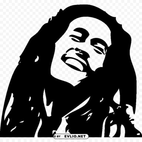 bob marley PNG with no registration needed clipart png photo - 9d1a912e