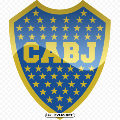 boca juniors football logo Transparent PNG Object Isolation