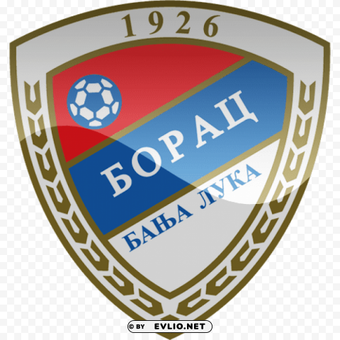 borac banja luka football logo PNG high resolution free