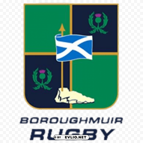 boroughmuir rugby logo PNG without watermark free