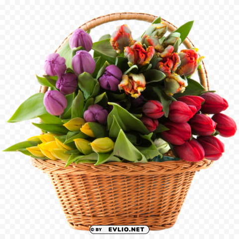 PNG image of bouquet of flowers PNG for design with a clear background - Image ID 7cd96aab