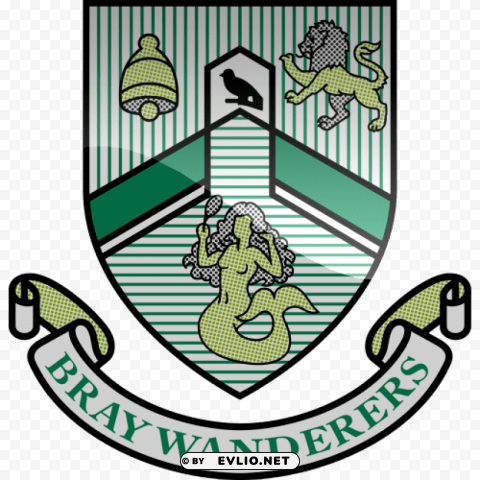 bray wanderers logo Transparent PNG illustrations