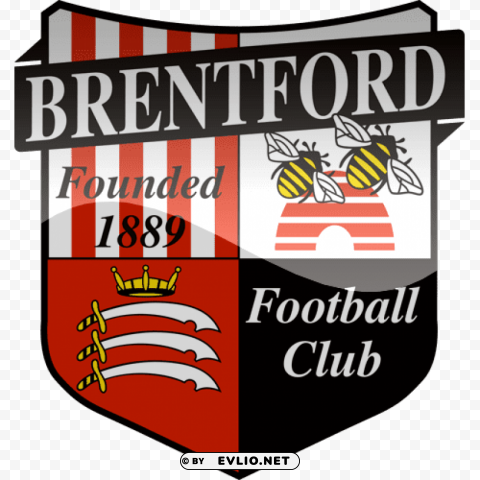 Brentford Fc Football Logo PNG Free Download