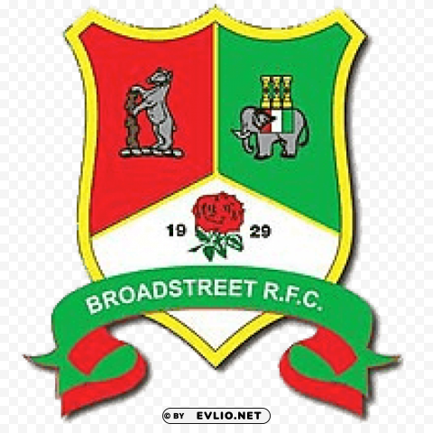 broadstreet rfc rugby logo PNG images with no background necessary
