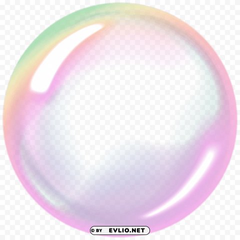 bubble sphere PNG isolated