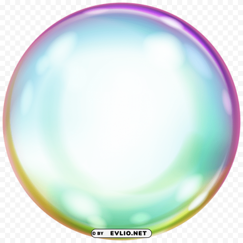 bubble sphere PNG Isolated Object with Clarity
