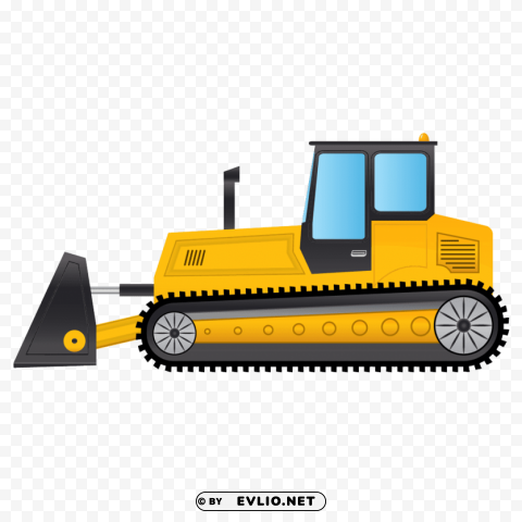 Bulldozer B Clear PNG Pictures Package