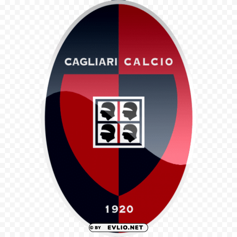 cagliari football logo Isolated Character with Transparent Background PNG png - Free PNG Images ID e07139ca