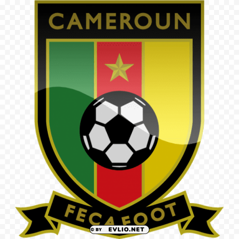 cameroon football logo Clear Background PNG Isolated Subject