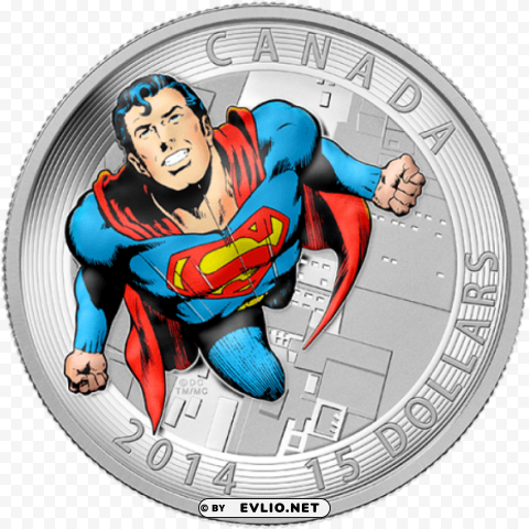canadian mint superman coins Transparent Background Isolation in PNG Image PNG transparent with Clear Background ID 47b5654c
