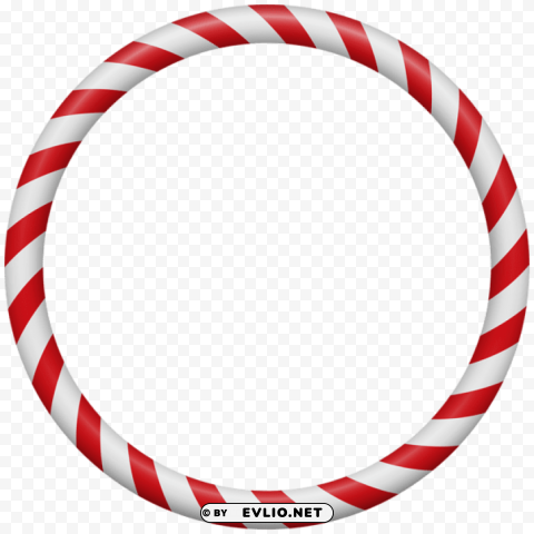 candy cane red christmas border frame Free PNG images with alpha channel