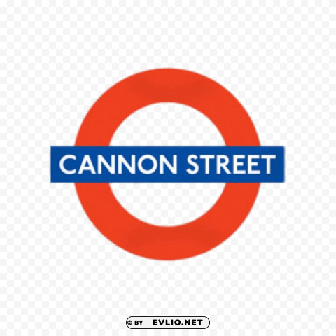 cannon street PNG Graphic Isolated on Transparent Background