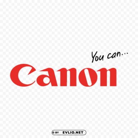 canon logo eps Transparent PNG Isolated Design Element