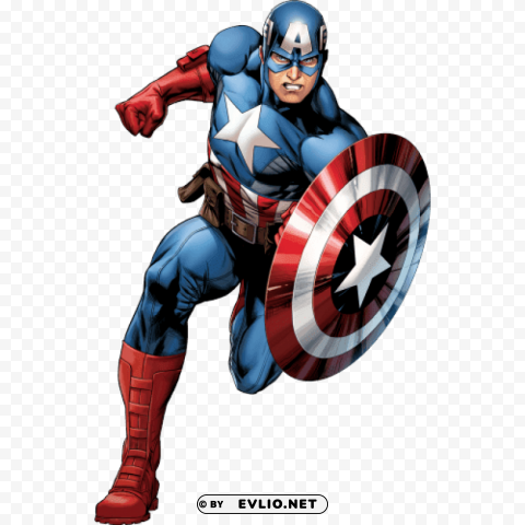 captain america Isolated Design Element in HighQuality PNG clipart png photo - d5e1399c