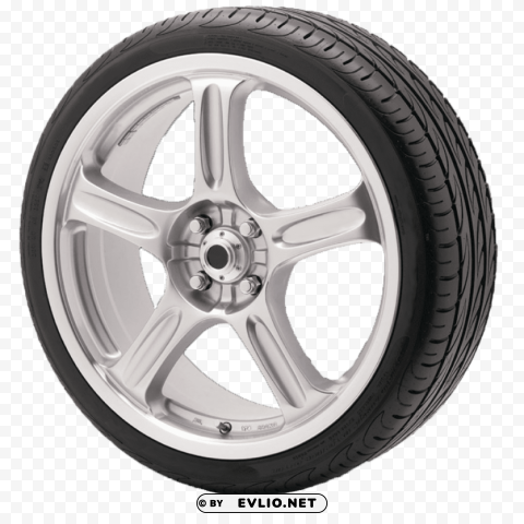 Car Wheel PNG Isolated