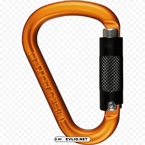 carabiner Isolated Object in Transparent PNG Format